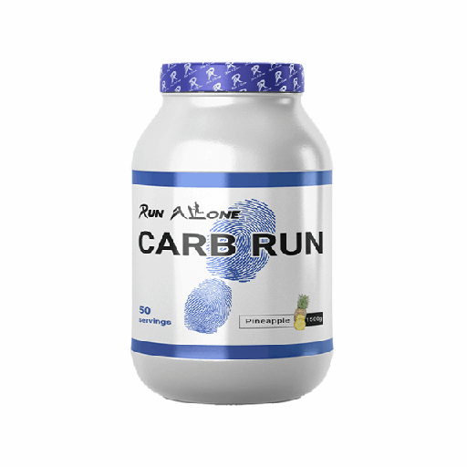 [826567977715] Run Alone Carb Run Pineapple 1500g - 50 Serv.