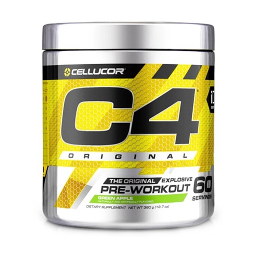 [842595106060] Cellucor C4 Original Id Pre-Workout-60 Serv.-Green Apple