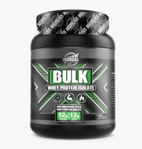 [0634240129520] Marvelous Nutrition Bulk Whey Protein Isolate-2kg-67Serv.-Cookies Cream