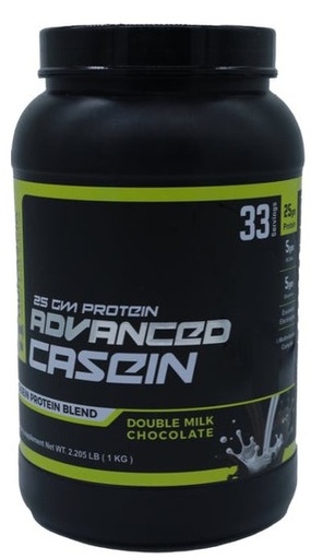 [6224003006355] Nutrascia Advanced Casein Protein Blend -33 Serv-Double Milk Chocolate