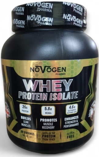 [6224009328185] Novogen Pharma Whey Protein ISO -30Serv.-1kg-Vanila