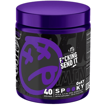 [6224009731183] Skeleton Nutrition Spooky Pre-Workout 40Serv- Poison Apple