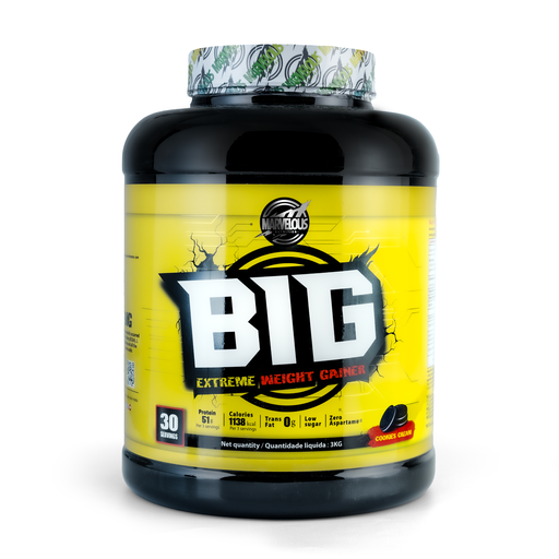 [0634240129551] Marvelous Big Extreme Weight Gainer-3kg-30Serv.-Cookies Cream