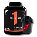 Rule One 100% Whey Protein Isolate&Hydrolyzed Whey Protei Isolate-76Ser - Cookies&Creme + Energy Smart Shaker Gift