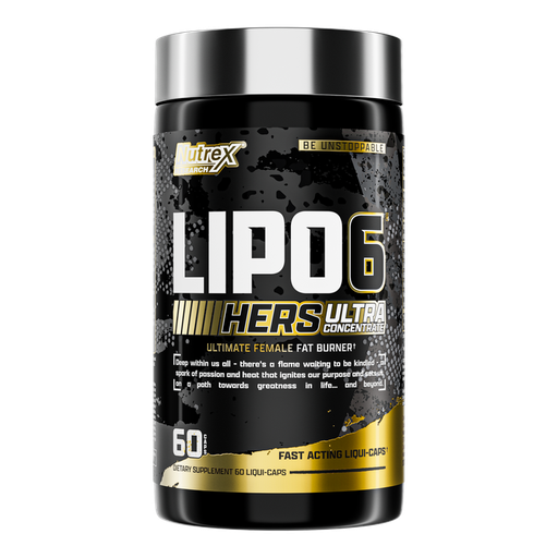 [850026029673] Nutrex Research Lipo-6 Hers Ultra Concentrate – Women’s Fat Burner – 60 Capsules