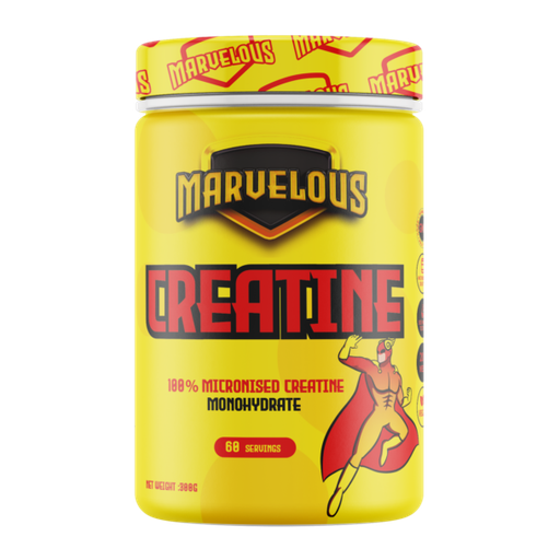 [634240231230] Marvelous Nutrition-Creatine Monohydrate-300gm-60 Serv.-Unflavored