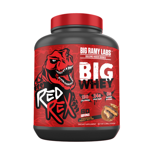 [6223007824194] Big Ramy Labs Red Rex Big whey-2KG-60 ser.-Choclate Peanut Butter.