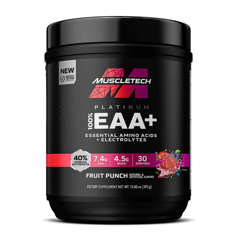 [631656717471] Muscletech EAA+ Essential Amino Acids+ Electrolytes-.30serv-Fruit Punch.