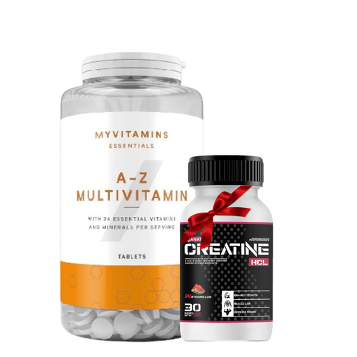 [67474536] A-Z Multivitamin 90 Tablets+Vanation Creatine HCL 30 Serv.-Watermelon