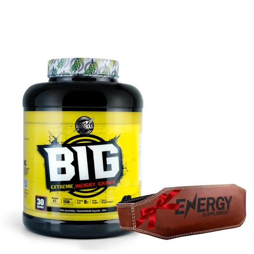 [4366748786] Marvelous Big Extreme Weight Gainer – 3kg- 30Serv-Cookies Cream+Back belt