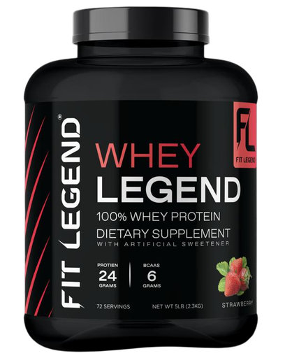 [6224011266666] Fit Legend %100 whey Legend Protein-2.3KG-72Serv.-Strawberry