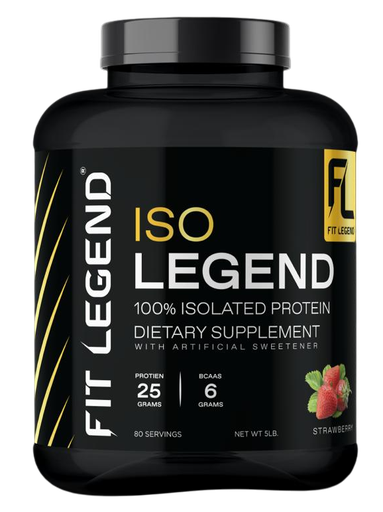 [6224011266680] Fit Legend %100 Iso Legend isolated Protein-2.24KG-72Serv.-Strawberry