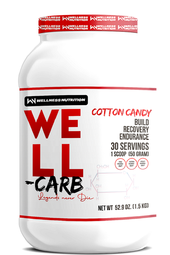 [6225000531161] Wellness Nutrition Carb-1.5KG-30Serv.-Cotton Candy